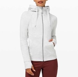 Lululemon Scuba Plush Hoodie 6 Alpine White